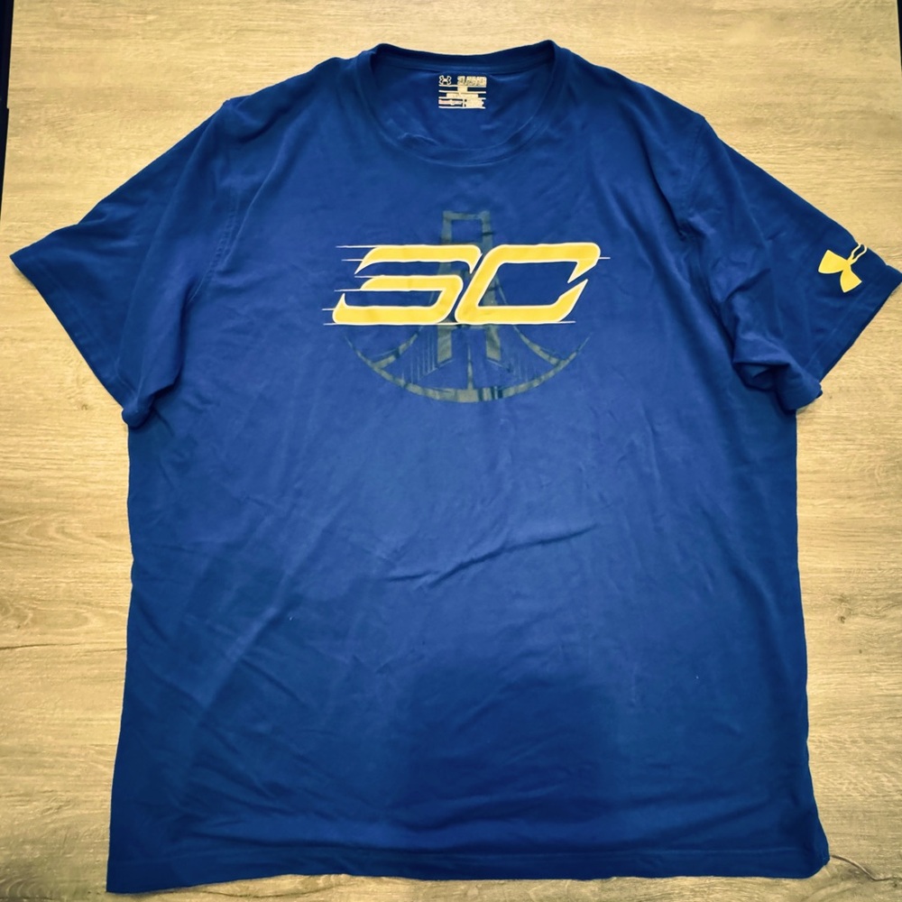 Under Armor SC30 T shirt - Blue - 2XL